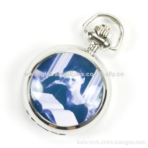 Fashion Pocket Watch, Available in Various Sizes and Colors, Eco-friendly, Made of Alloy